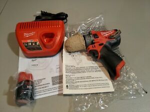 Milwaukee 2504-20 M12 FUEL12-Volt Brushless 1/2 In Hammer Drill Kit  - New