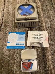 DICKSON  EV4   ON/OFF EVENT  CHART RECORDER With Booklet-TESTED