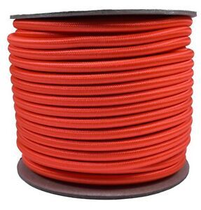 Orange 1/4&#034; Shock Cord