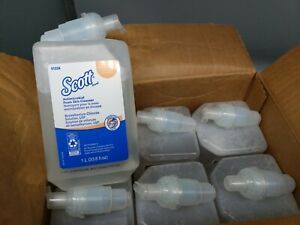 CASE OF Six (6)SCOTT Antimicrobial Foam Skin Cleanser Soap 91554 33.8 oz. 0003