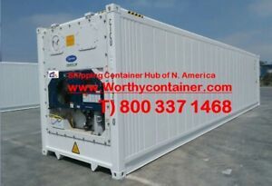Refrigerator Container - 40&#039; High Cube New/ One Trip Refer in Newark, NJ NY