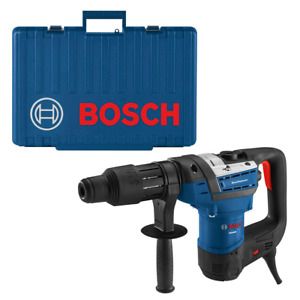 Bosch Hammer Drill 12-Amp Keyless Chuck Variable-Speed Tool Case Corded Blue