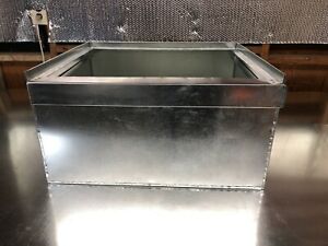 17 3/4”x21 3/4”x13”Galvanized Return Air Filter Box Furnace Stand 1” Filter Rack