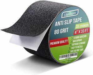 Heavy Duty Anti Slip Traction Tape, 4 Inch X 33 Foot Grip Grit Non Slip, For -