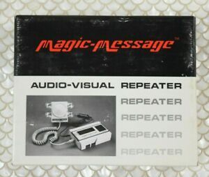 Vintage Magic-Message REI Audio Visual Repeater AVR-2 Original Box *Unopened