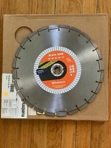 Husqvarna 542751075 14&#034; Black 500B Green Concrete / Asphalt Diamond Blade