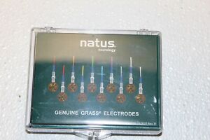Natus Lot of 3 Gold Disc Grass Electrodes 2x 48&#034; F-E5GH 1x 96&#034; F-E5GH New!