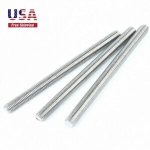 Long Threaded Screw Fully Threaded Rod M2 x 100mm Length Screw Right Hand 3pcs