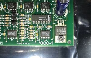 Siemens Cerberus Pyrotronics OCC-1 (Rev 5) Fire Alarm Audio Riser Control MXL