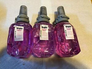 3 -  &#034;GOJO&#034; Plum #ADX-12 Antibacterial Handwash (23.6oz.) Refills