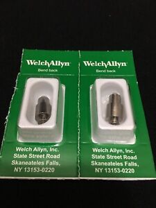 Lot 2 Welch Allyn Halogen Lamp for 3.5v MacroView Otoscope 23810 23820/06500