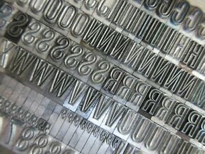 Letterpress Lead Type 36 Pt. Contour NO. 6    G41