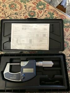 NEW Mitutoyo Micrometer Digital 293-832-30 MDC-1” SXF, 0-1.0”
