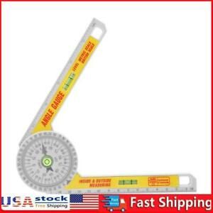 Calibration Miter Saw Protractor Angle Finder Miter Gauge Goniometer Level