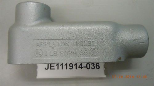 Appleton conduit 1 &#034; lb form 35 for sale