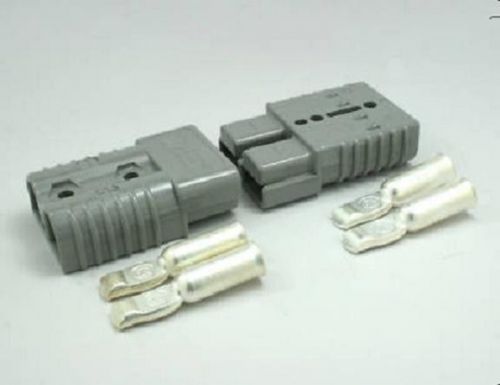 Superwinch 1551 compatible connector kit gray  6 awg wire  2 pack  2  connectors for sale