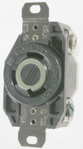 Leviton 065-2610 Industrial Grade Flush Mount Locking Receptacle Device