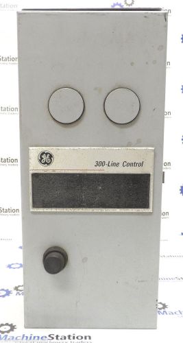 GE GENERAL ELECTRIC 300 LINE CONTROL CR306 MAGNETIC STARTER - 600VAC 27 MAX AMPS