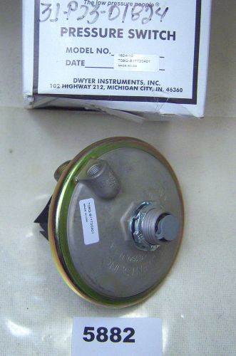 (5882) dwyer pressure switch 1824-10 10 psi surge pressure 25 for sale