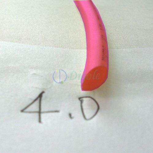 Heat shrink tubing tube diameter 4mm 5/32&#034; x 2m/6ft @red for sale