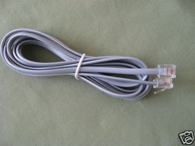 7ft - 8 Conductor Line Cord. Silver Satin Color