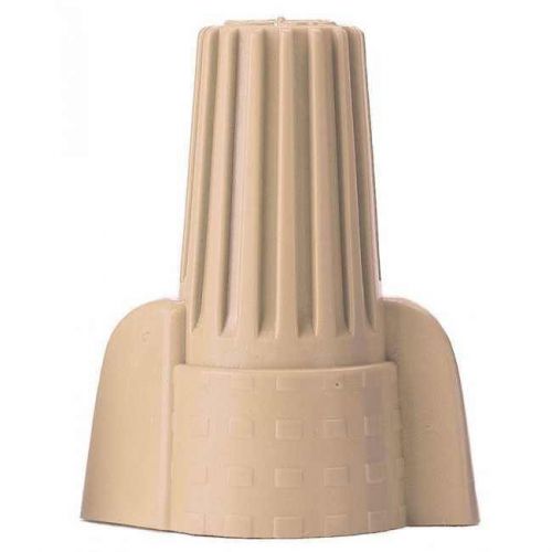 TAN WINGED WIRE NUT CONNECTORS UL LISTED - CASE OF 5000 - FAST SHIPPING