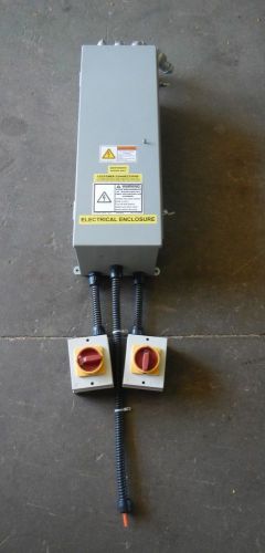 ELECTRICAL CONTROL BOX/PLC SWITCH w IDEC MICRO 3 LOGIC CONTROLLER