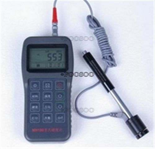 Rebound meter large lcd portable new in box leeb gauge mh-180 hardness tester for sale