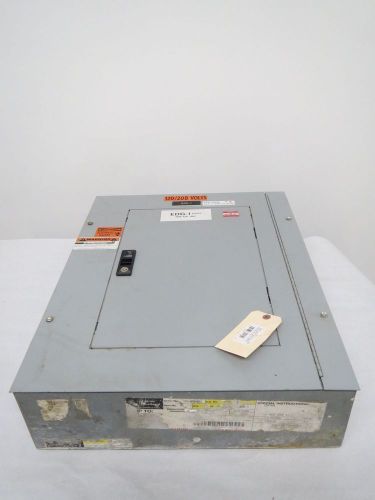 General electric ge aef3181mtx breaker 125a 120/208v distribution panel b322705 for sale