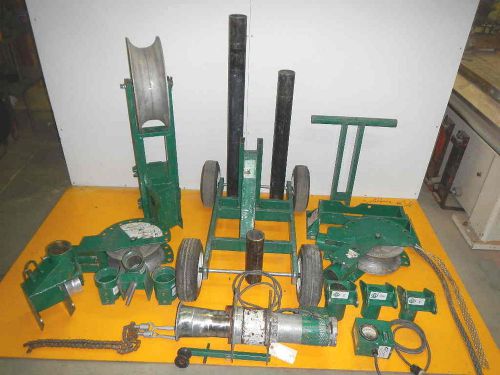 Greenlee  tugger Ultra 6805 6800  cable wire puller 8000lb + storage box