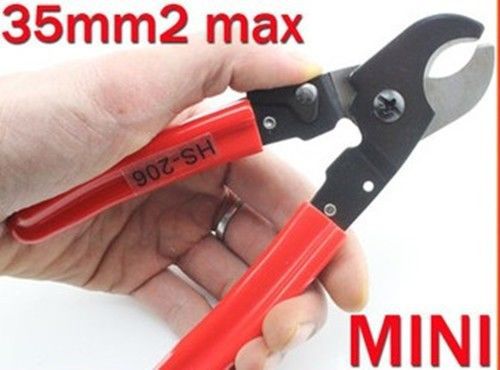 Mini cable cutter Cutting range: 35mm2 max HT-206 dexterous