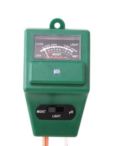 3-in-1 Moisture Meter with Light &amp; PH Test Function