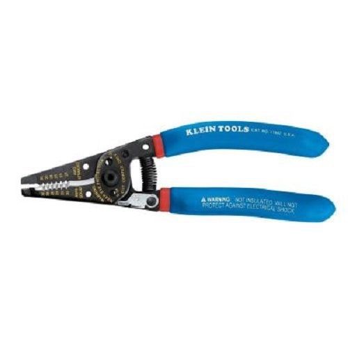 Klein tools kurve wire stripper cutter solid stranded copper networking 20-32 ga for sale