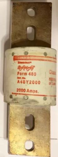 Shawmut Ferraz Gould Amp-Trap Fuse A4BY2000 2000 Amp Class L 600 VAC Form 480