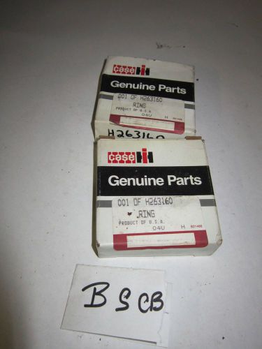 Lot of 2 Case IH Genuine Parts Ring H263160- New in the box