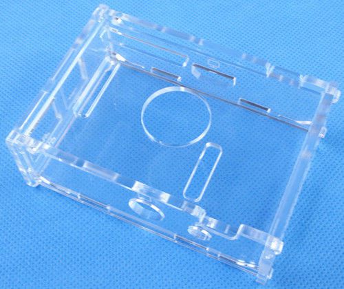 Transparent acrylic shell for Raspberry Pi 2.0 Model B 512MB Linux System