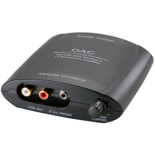 Digital to analog audio converter optical / coaxial / usb 180-998 for sale