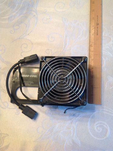 Muffin fan 115v - with pc turbo cooling bracket - tested! - used for sale