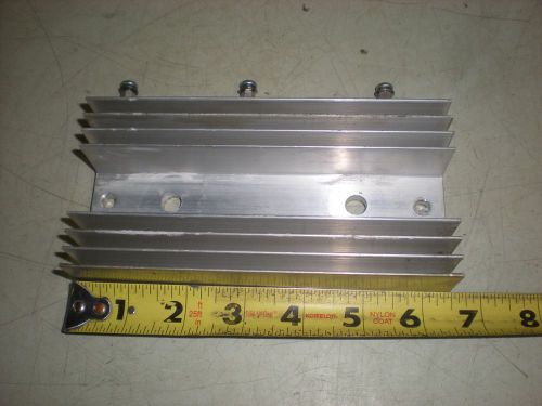 Heat Sink - Aluminum -  6-3/8&#034; by 3-1/8&#034; by 1-1/4&#034; Thick - #4