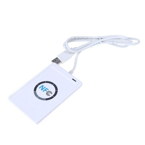 Nfc acr122u rfid contactless smart reader &amp; writer/usb + 5x mifare ic card fo for sale