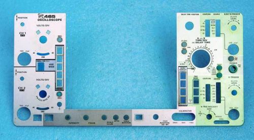 Tektronix FRONT PANEL for 465 Series Oscilloscopes, includes LENS