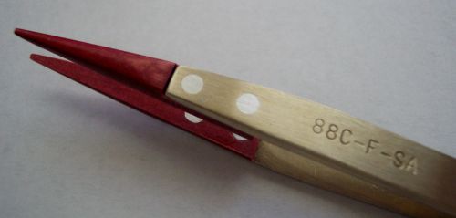 Vulcanized fiber tipped tweezer style 88c(f)-sa made in switzerland for sale