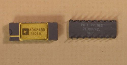 Precision Instrument Amplifier, 16-pin DIP, AD624, 2 pieces