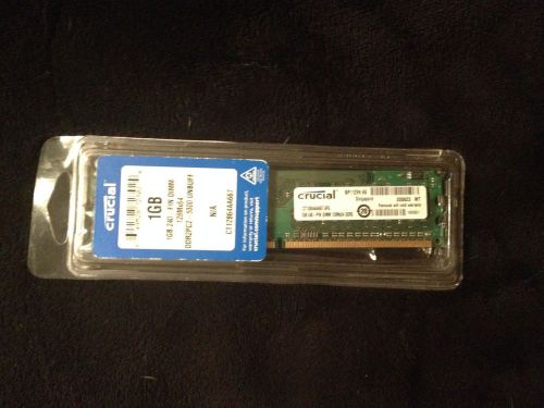 Crucial 1GB 240-pin DIMM DDR2 PC2-5300 UNBUFF - CT12864AA667.8FG