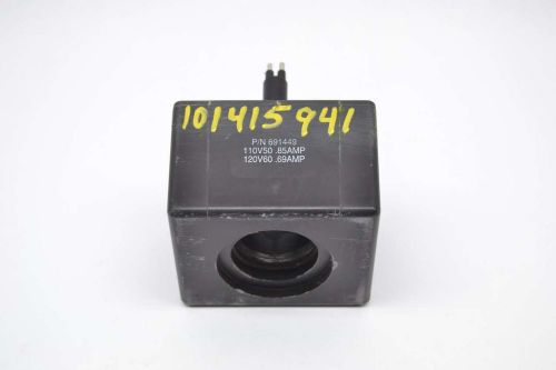Vickers 691449 plug in 0.69-0.85a amp 110/120v-ac solenoid coil b436766 for sale