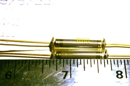 Vishay Angstrohm Type M 909K Glass sealed/gas filled resistors  Mil Radio