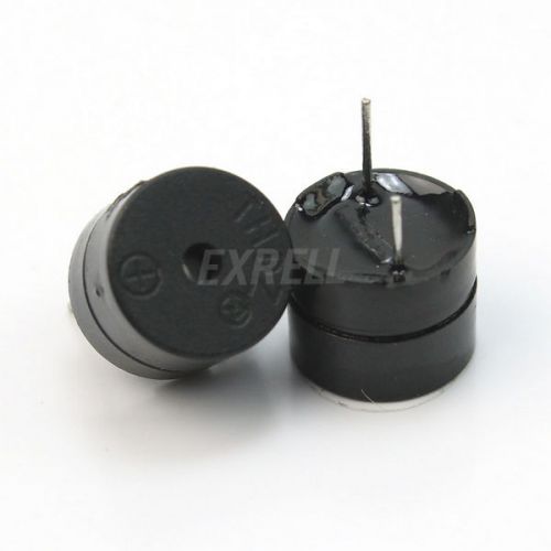 Newest Cheap Useful Industrial 10 Pcs 5v Active Buzzer Continous Black Color Hot