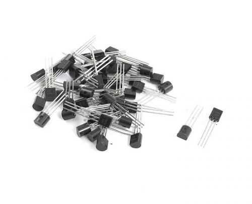50 Pieces 3 Pin Terminals PNP Silicon Transistor C1815