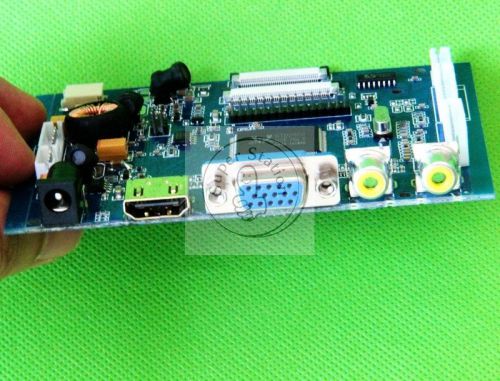 7&#034;800*480 LCD Display 50PIN Raspberry Pi ARM HDMI AV VGA Audio Driver Board