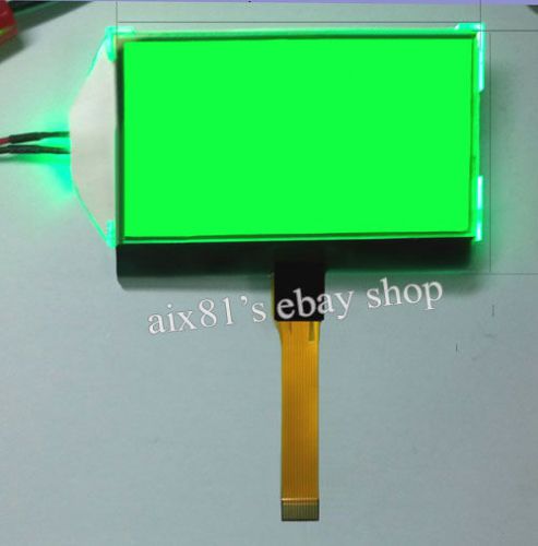 12864 character lcd display module 128x64 dots graphic matrix green backlight for sale